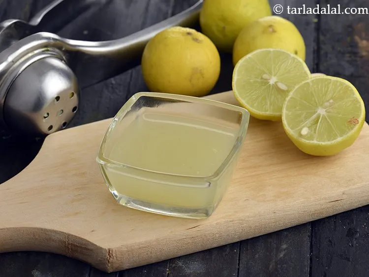 Step 8 – Add &frac12; tsp of lemon juice.&nbsp;