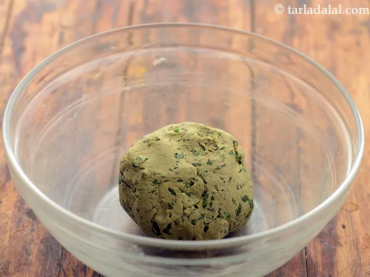 Step 10 – Knead into a soft dough using enough water.