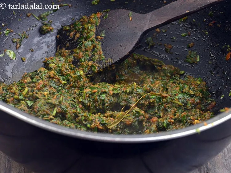 Step 51 – Cook on a medium flame for 3 minutes, while stirring occasionally.