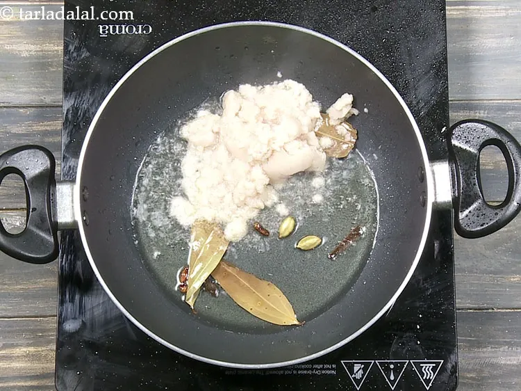 Step 39 – Add the prepared onion paste.