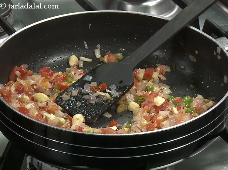 Step 5 – Cool the ingredients of the paste before blending.