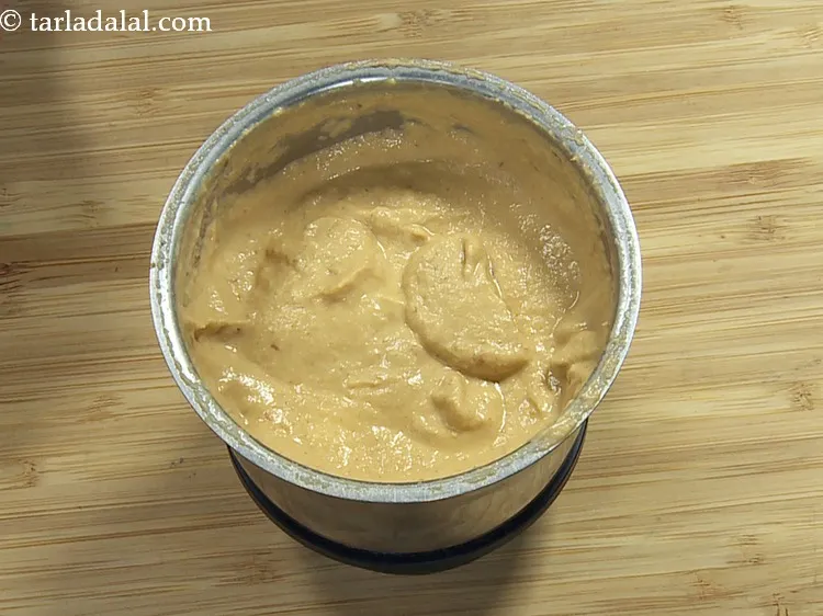 Step 39 – Blend till smooth using. Keep the paste aside.