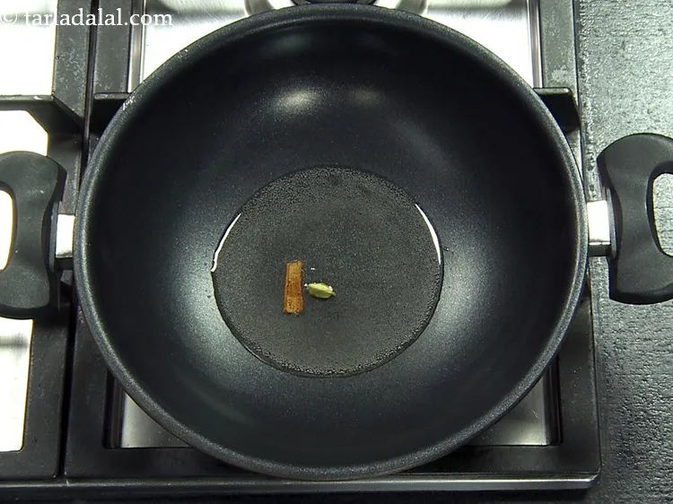 Step 42 – Add 1&nbsp;<a href="https://www.tarladalal.com/glossary-cardamom-elaichi-262i">cardamom (elaichi)</a>.