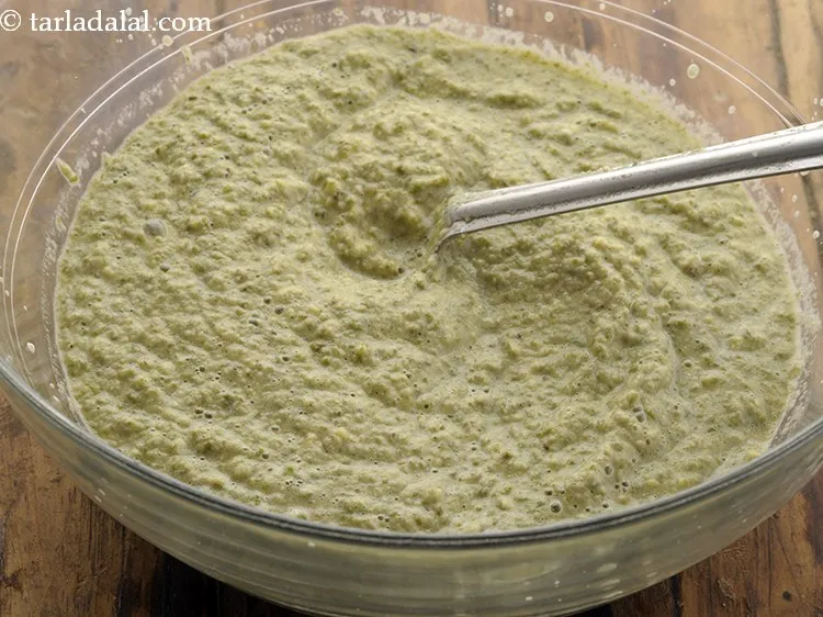 Step 21 – Blend till smooth. The mixture should have no lumps. Transfer the mixture in a deep …