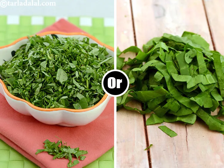 Step 27 – Spring onion whites and green can be replaced with other leafy veggies like chopped spinach …