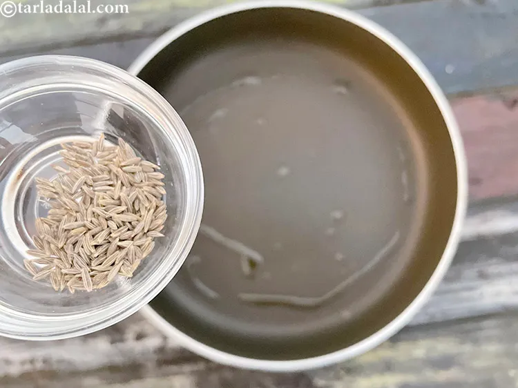 Step 13 – <meta charset="UTF-8" />Add the&nbsp;1/2 tsp&nbsp;<a href="glossary-cumin-seeds-jeera-zeera-381i">cumin seeds (jeera)</a>.