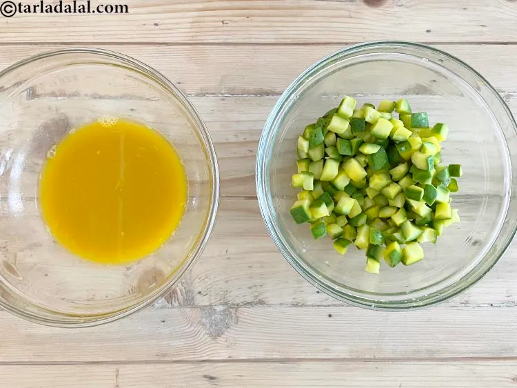 Step 12 – Squeeze out all the excess water. The best way is to squeeze out the water …