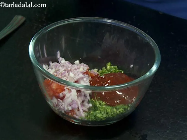 Step 6 – Add the tomato ketchup, lemon juice and salt to this now. This adds a little …