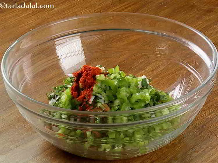 Step 6 – Add chilli powder. Alternatively, you can add finely chopped green chillies. The quantity can be …