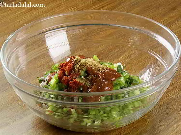 Step 8 – Add cumin seeds powder. This can be avoided.