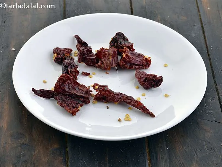 Step 13 – To make the chilli garlic paste for&nbsp;<strong>Mexican fried rice | vegetarian Mexican fried rice | …