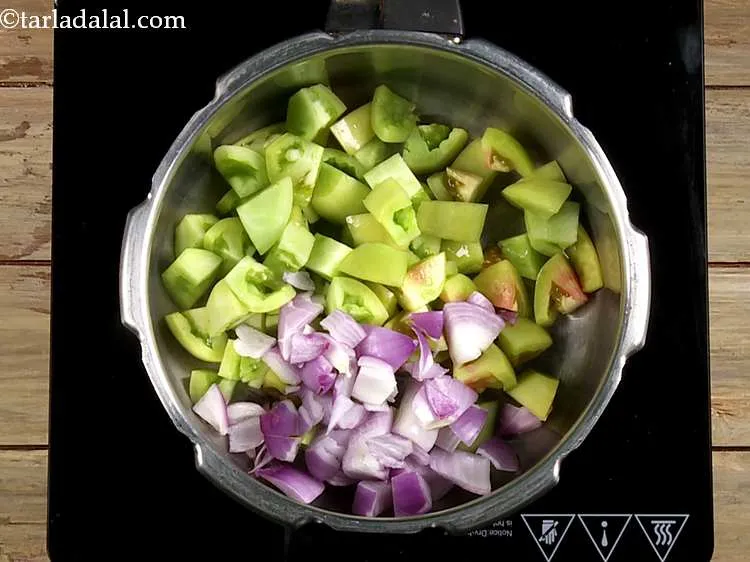 Step 34 – Add the onions.