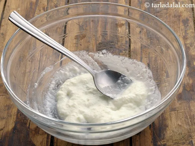 Step 4 – Mix gently and keep aside.