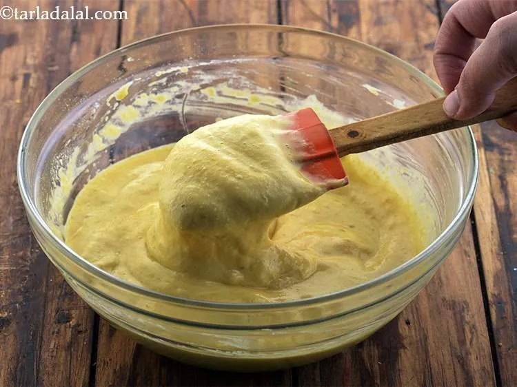 Step 13 – Mix gently. Mixing it vigorously will negate the effect of fruit salt.&nbsp;