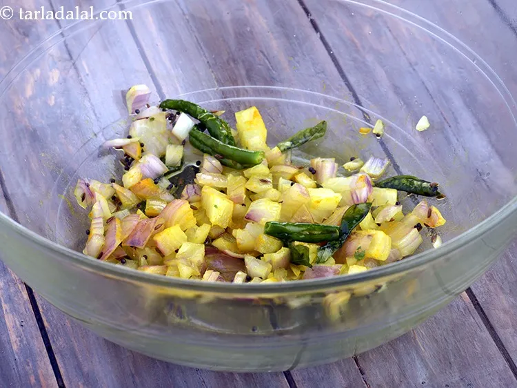 Step 13 – Mix well and microwave on high for 1 minute.