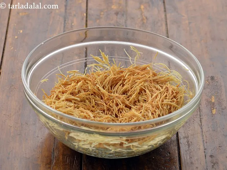 Step 17 – Add the roasted vermicelli.