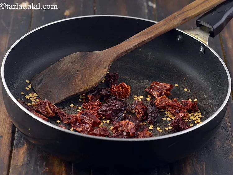 Step 9 – Dry roast it for 30 seconds. There is a variation to the malgapodi which is …