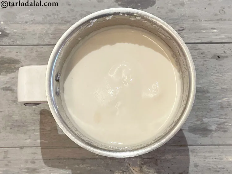 Step 32 – Blend in a mixer to a smooth paste to get a batter of thick pouring …