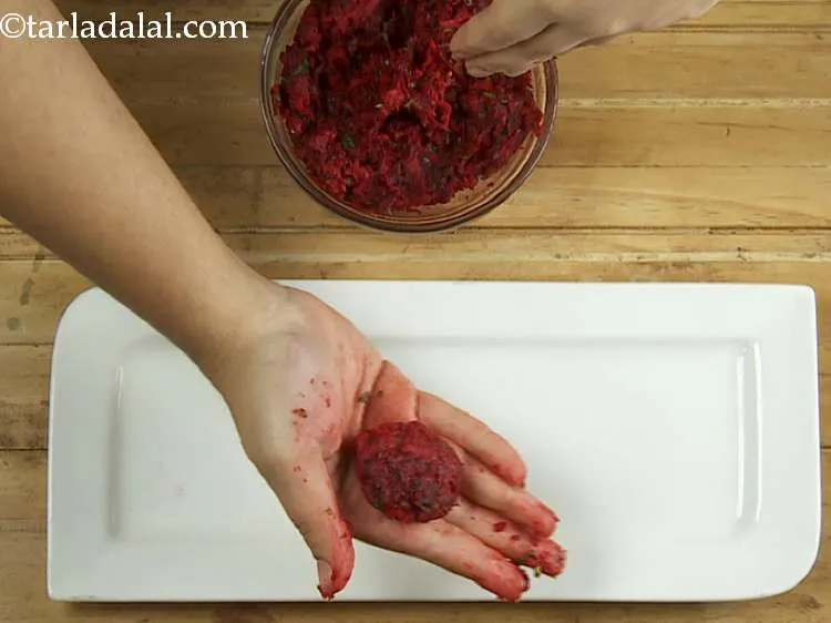 Step 12 – Divide the mixture into 10 equal portions.