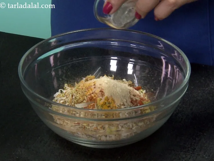 Step 30 – Add 1/4 tsp&nbsp;<a href="https://www.tarladalal.com/glossary-asafoetida-hing-113i">asafoetida (hing)</a>.