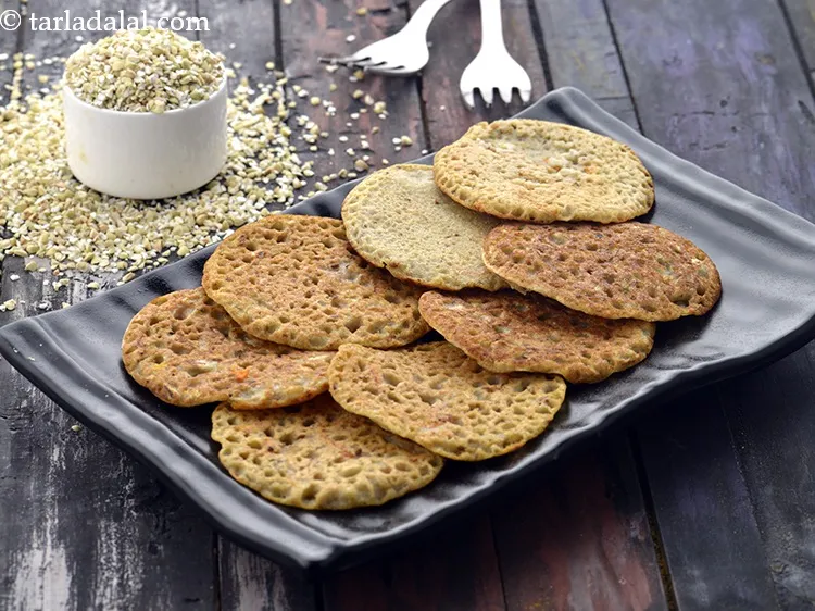 Step 35 – Serve <strong>mini carrot and cabbage buckwheat pancake recipe | vegetable buckwheat pancake | low salt …