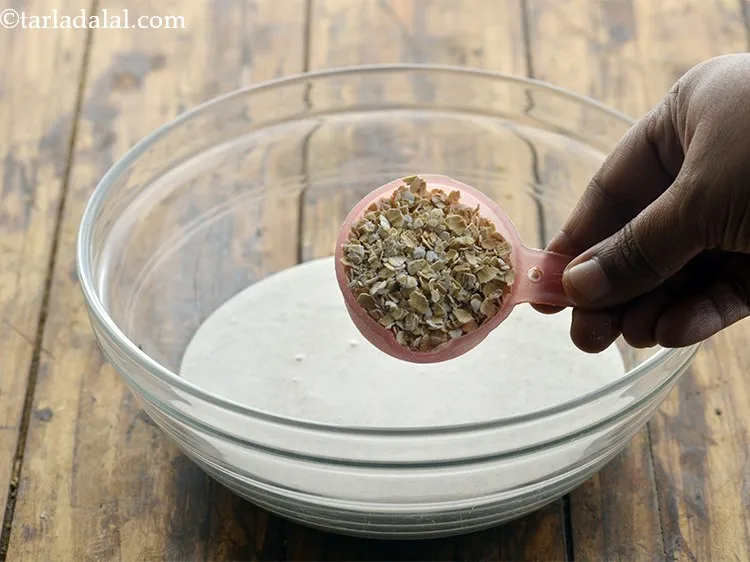 Step 22 – Add 1/2 cup&nbsp;<a href="https://www.tarladalal.com/glossary-buckwheat-kuttu-kutti-no-daro-kutto-427i">buckwheat (kuttu or kutti no daro)</a>.