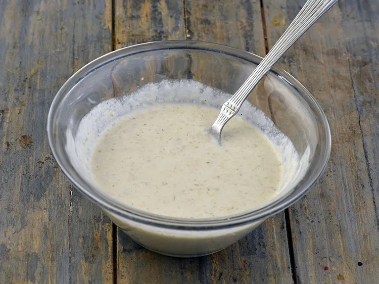 स्टेप 30 – मिश्रण को एक कटोरे में डालें।