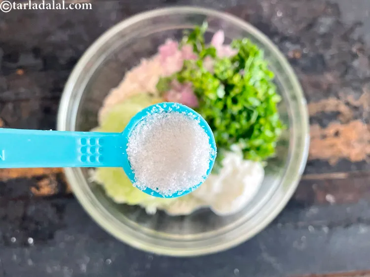 Step 20 – Add salt to taste.