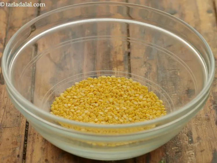 Step 6 – For <strong>mini mixed moong dal chila recipe | mixed dal pancake for kids | moong …