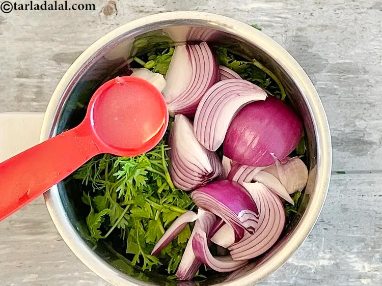 Step 18 – Add&nbsp;<meta charset="UTF-8" />1 to 2 tbsp&nbsp; <a href="glossary-lemon-juice-numbi-ka-ras-nimbu-ka-juice-471i">lemon juice</a>. This helps preserve the colour of …