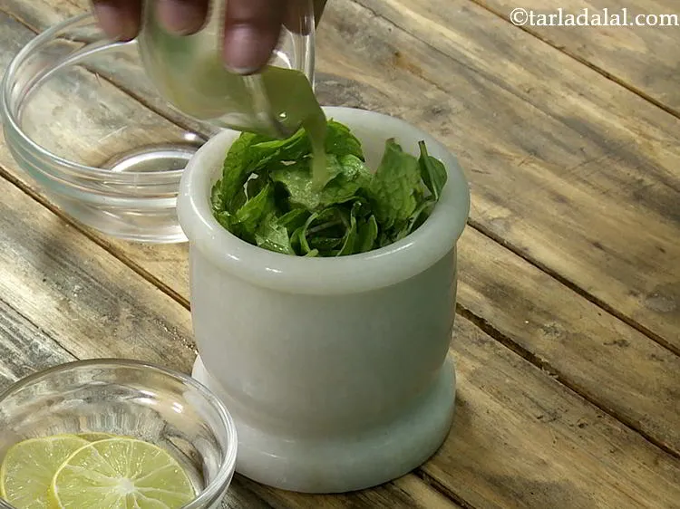 Step 9 – Add the ginger juice.