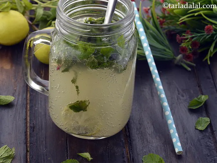 Step 15 – Serve the refreshing <strong>mint and ginger lemon drink recipe | fresh mintand ginger lemonade | …