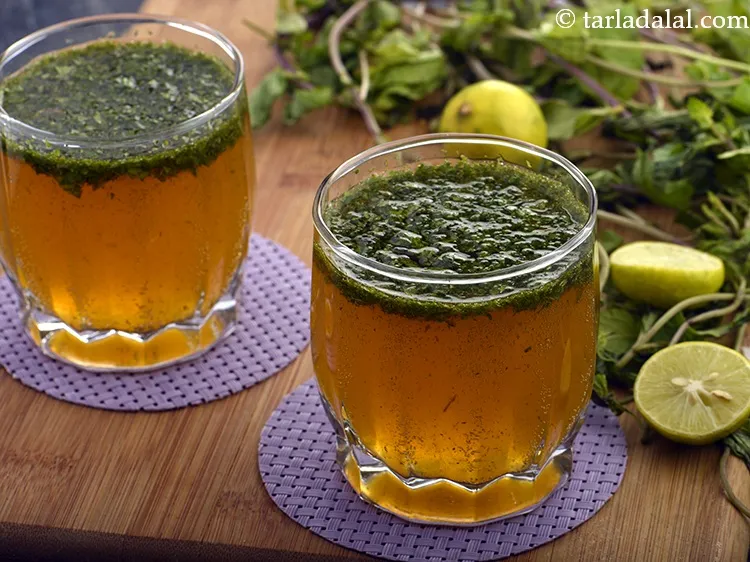 Step 26 – Pour equal quantities of the <strong>mint and orange drink recipe | refreshing orange mint soda …