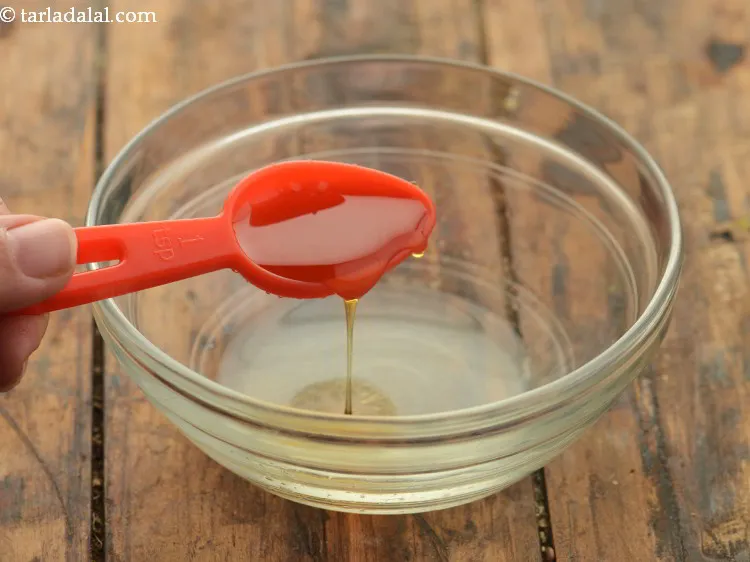Step 9 – Add 1 tsp of honey to it.