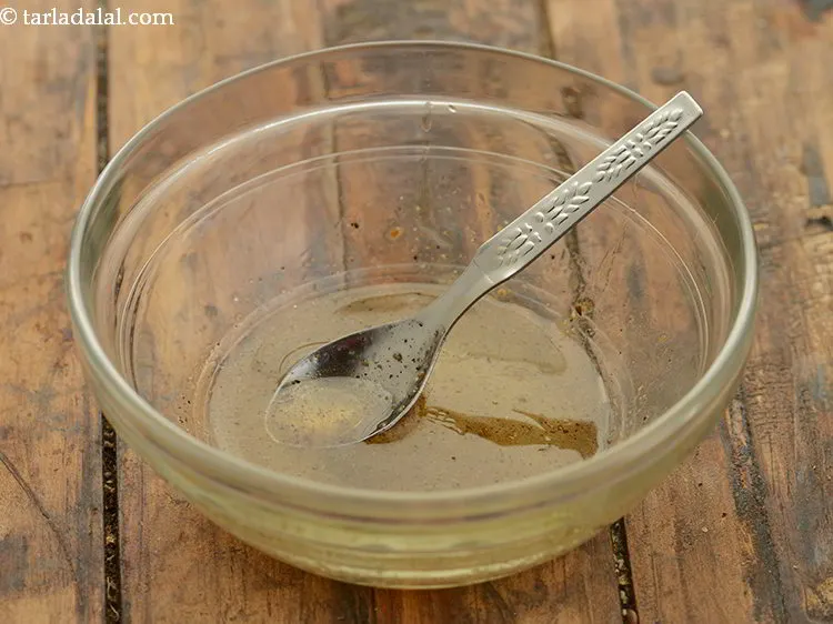 Step 13 – Mix all the ingredients for <strong>Indian style watermelon salad with mint </strong>using a spoon. Keep …