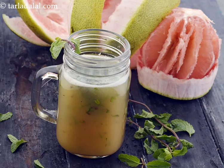 Step 10 – Refrigerate <strong>minty citrus punch recipe | citrus mint drink | Indian citrus mint cooler | …