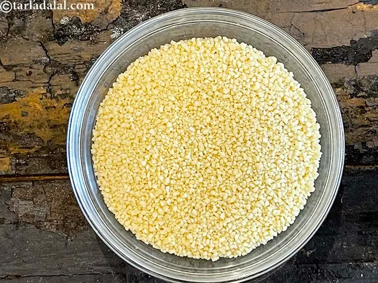 स्टेप 3 – यह कूसकूस कुछ इस तरह दिखता है।