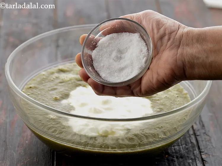 Step 16 – Add salt to taste <strong>mint cucumber drink</strong>.