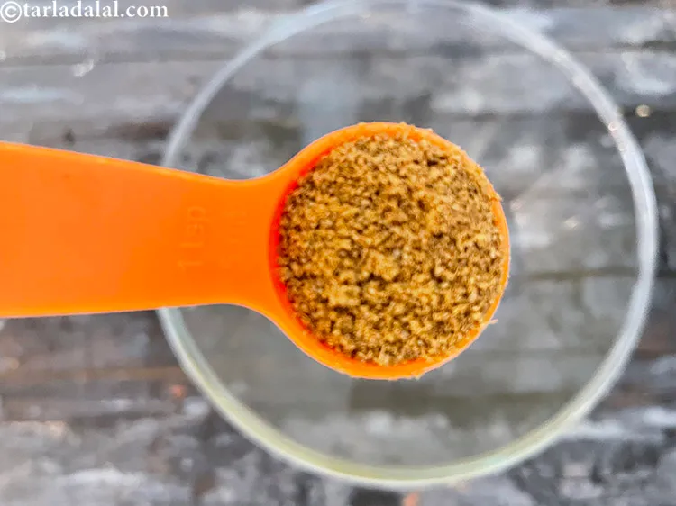 Step 9 – Add&nbsp;<meta charset="UTF-8" />1 tsp&nbsp;<a href="glossary-cumin-seeds-powder-jeera-powder-zeera-powder-382i">cumin seeds (jeera) powder</a>.