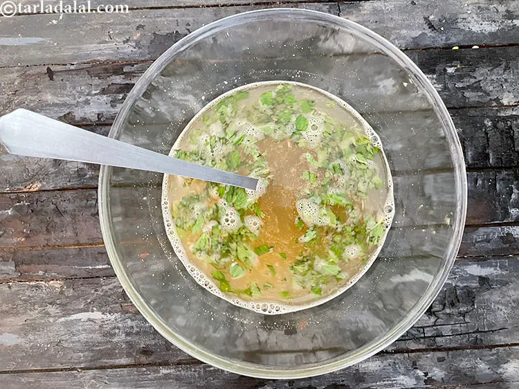 Step 15 – Mix well.