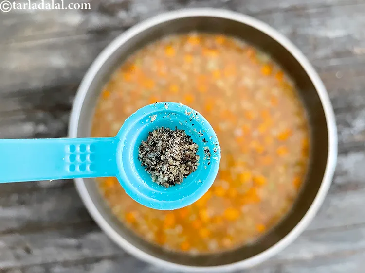 Step 28 – Add pepper.