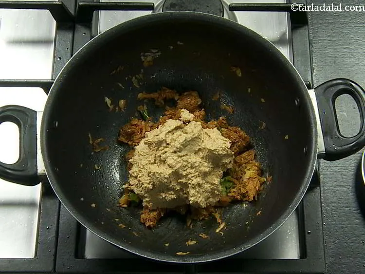 Step 28 – Add the prepared paste.