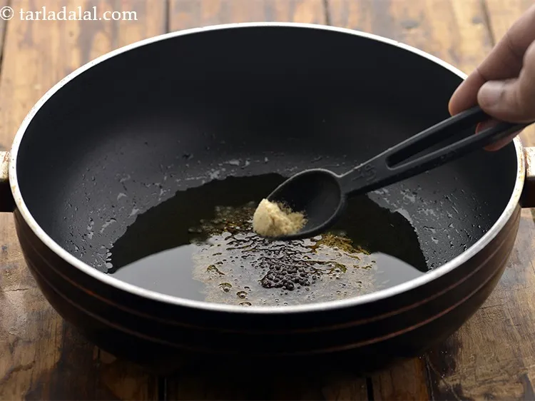Step 15 – Add asafoetida.