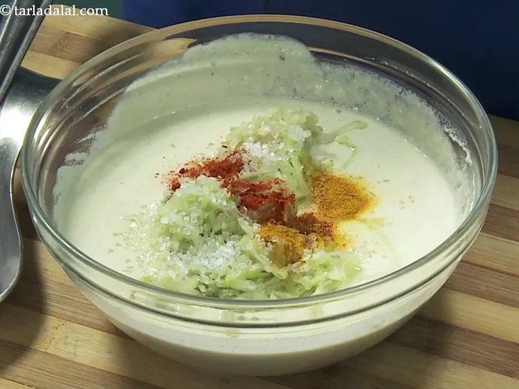 Step 19 – Add turmeric powder.