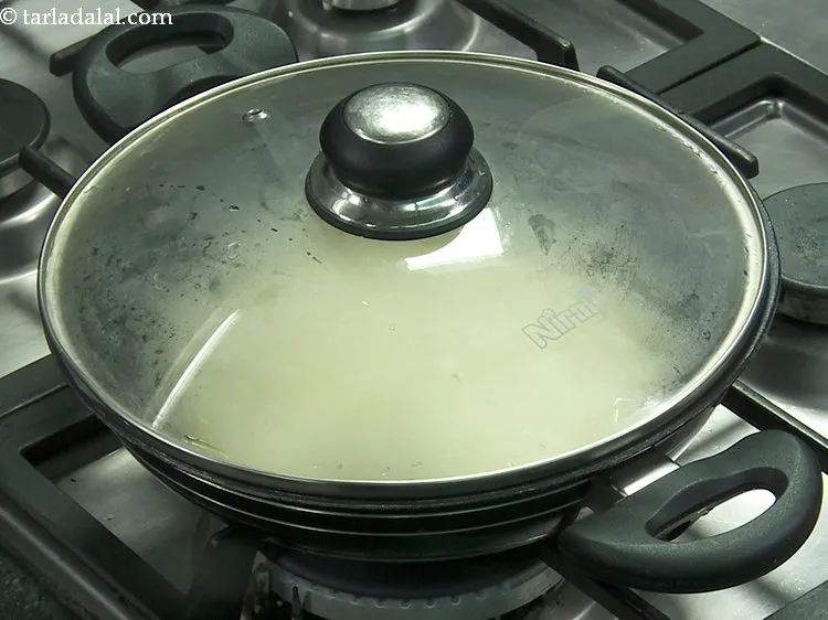 Step 29 – Cover with a lid and cook on a slow flame 5 to 7 minutes or …