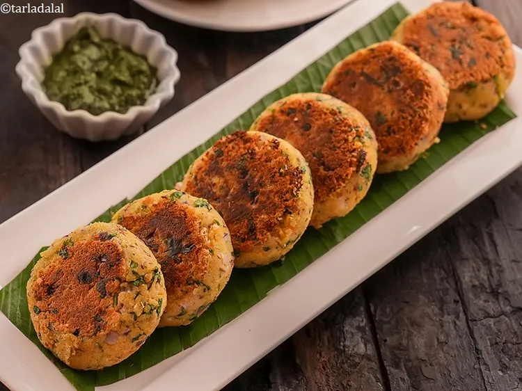 Step 35 – These <strong>Mixed Sprouts and Chana Dal Tikkis</strong> are a protein-packed delight, perfect for a healthy …