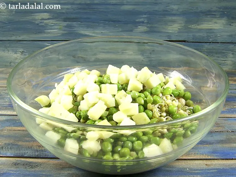 Step 30 – Add boiled and chopped potatoes.