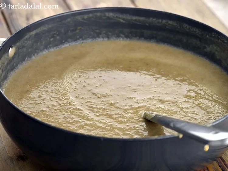 Step 13 – Mix well and cook on a medium flame for 3 minutes, while stirring occasionally.