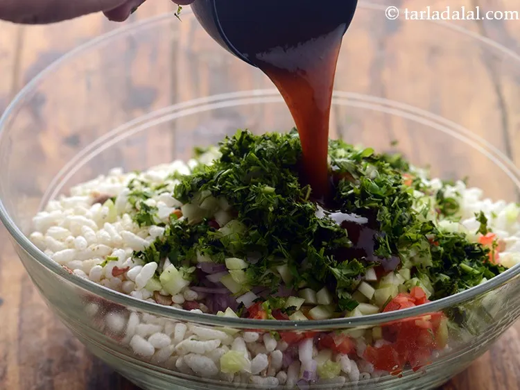 Step 17 – Add sweet chutney.