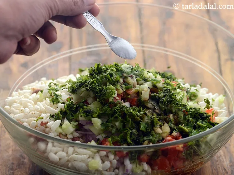 Step 19 – Add salt to taste. Don&#39;t add too much as we have already added black salt.&nbsp;